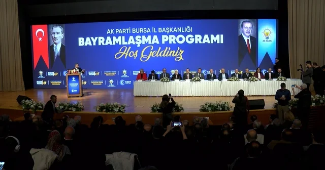 AK Parti teşkilatı, Ala ve Varank ın katıldığı toplantıda bayramlaştı Bursa Haberleri