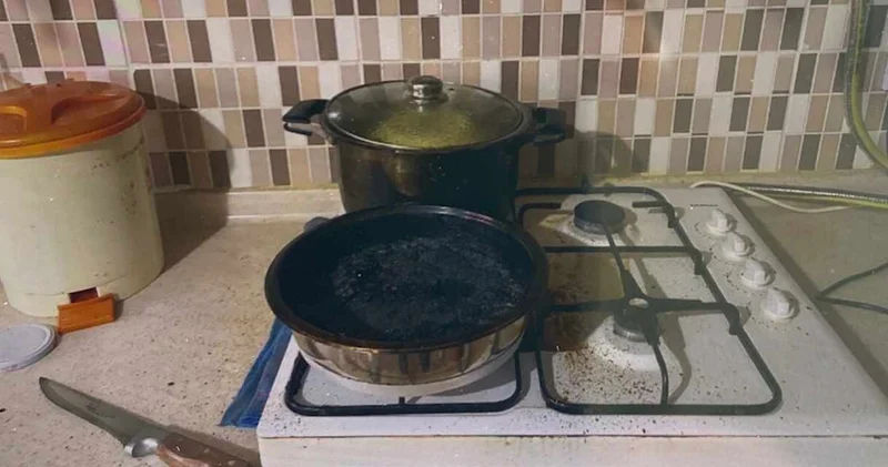 Torunlarına hazırladığı yemek kendi sonu oldu!