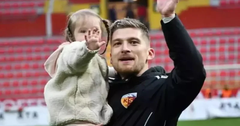 Kayserisporlu Semih Güler den anlamlı 21 Mart mesajı! Kızı ile çıktı