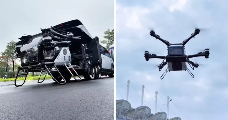 Uçan arabada seri üretime başladılar