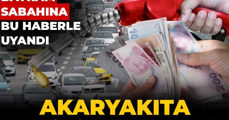 Akaryakıta tarihi zam geldi! Milyonlar bayram sabahına bu haberle uyandı