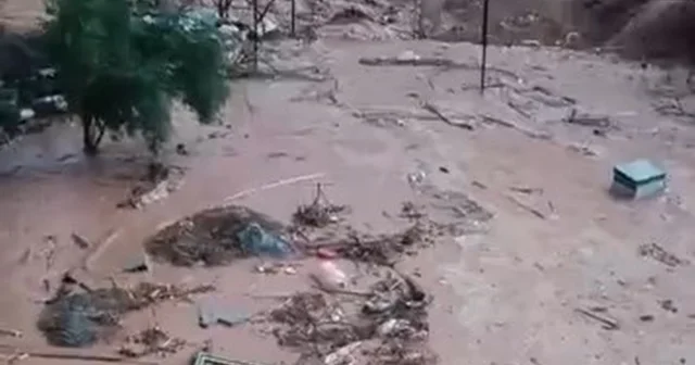 Şırnak ta sağanak; dereler taştı, evleri su bastı Şırnak Haberleri