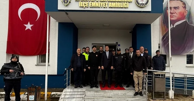 Aydıntepe de vatandaşların ve görev başındaki personelin bayramı kutlandı Bayburt Haberleri
