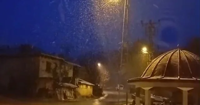 Kütahya nın yüksek kesimleri beyaza büründü Kütahya Haberleri