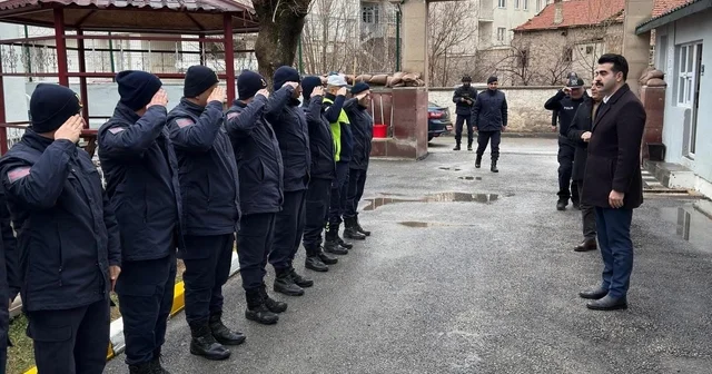 Tomarza da güvenlik güçleriyle bayramlaşma ziyareti Kayseri Haberleri