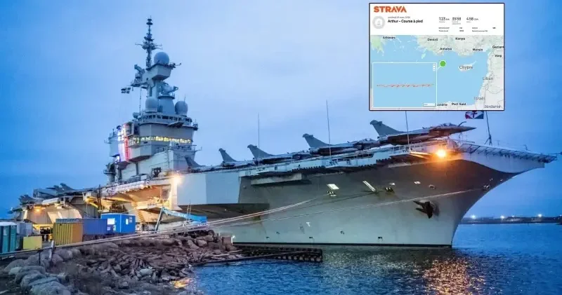 Türkiye ye 100 km kala: Fransız deniz subayının akıllı saati Charles de Gaulle nin koordinatlarını ele verdi Avrupa Haberleri