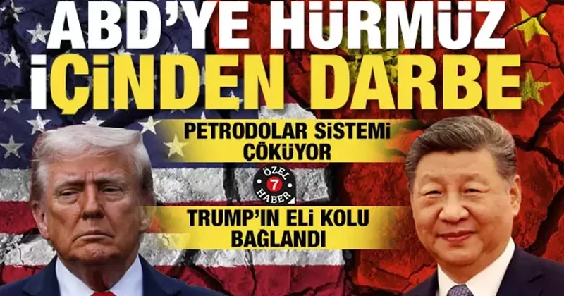 ABD İran’da bataklığa batmışken Çin’den sinsi hamle: Petrodolar sistemi çöküyor