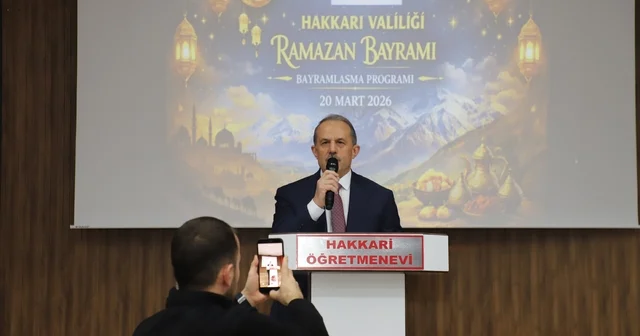 Vali Taşyapan: Bayramlar kardeşliği pekiştirir Hakkari Haberleri