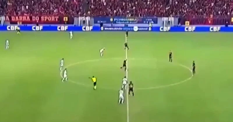 Yok böyle gol! Topa dokunmadan 1 0 öne geçtiler