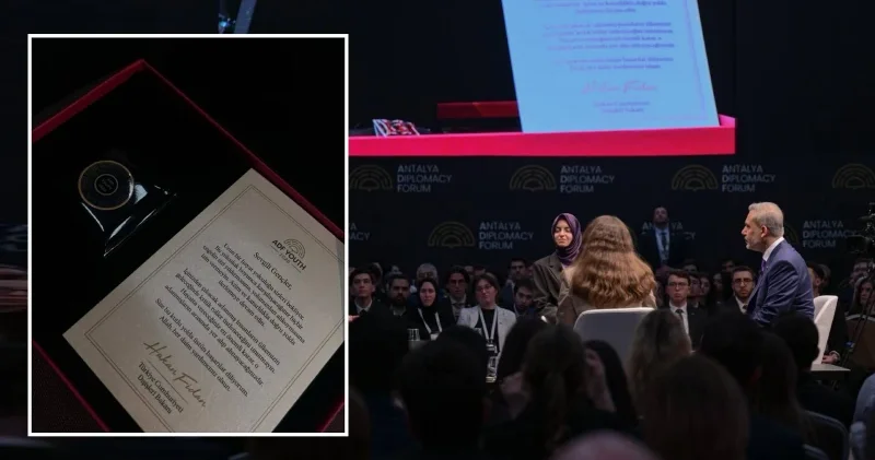 Bir rozet, bir hitabe, bir ömürlük emanet: Bakan Fidan’dan ADF Youth’ta gençlere adanmışlık çağrısı Politika Haberleri
