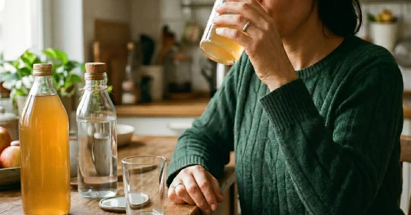 Meğer elma sirkesi bu saatte içilmeliymiş Sözcü Gazetesi