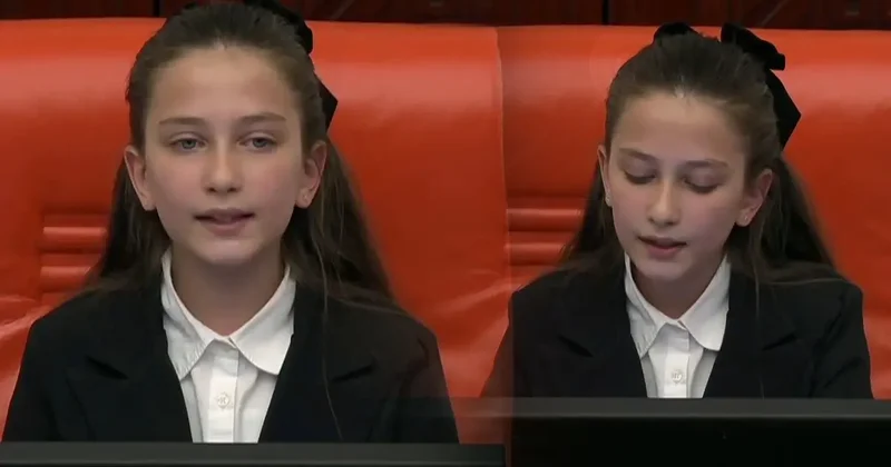 Çocuk başkandan Meclis i duygulandıran sözler! Hepimizi derinden etkiledi