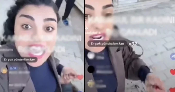 Sokak ortasında şoke eden görüntüler! TikTok fenomeni Karagül, tartıştığı bir kadını bıçakladı