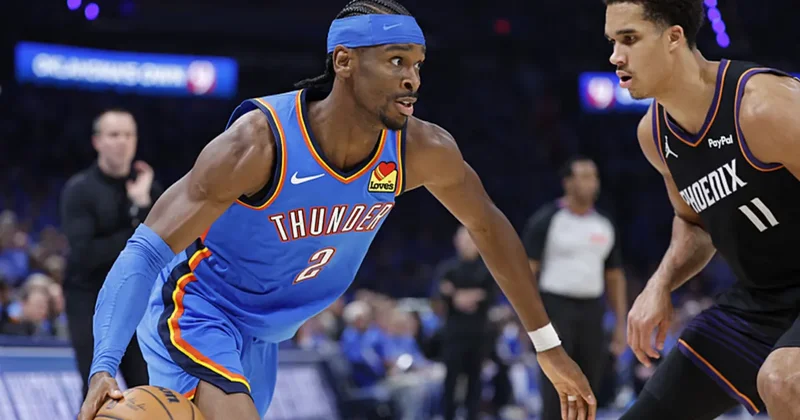NBA play off larında Thunder, Suns ı 35 sayı farkla yenerek seride 1 0 öne geçti