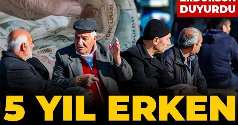 Özgür Erdursun duyurdu: 5 yıl erken emeklilik için yasa!