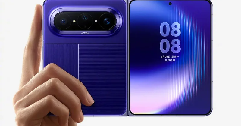 Katlanabilir iPhone a şimdiden rakip! Huawei Pura X Max tanıtıldı