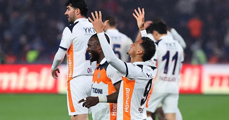 Başakşehir, son dakikalarda bulduğu golle hedefini sürdürdü