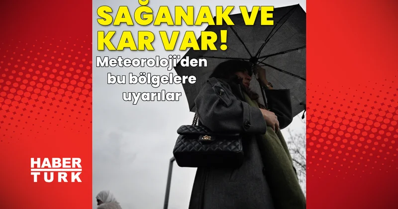 Son dakika: Meteoroloji den bu bölgeler için sağanak yağmur ve kar yağışı uyarısı 20 Nisan hava durumu Son dakika haberleri