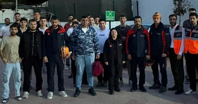 Sinop ta YADE Projesi yle gönüllü afet ekipleri kuruldu Sinop Haberleri