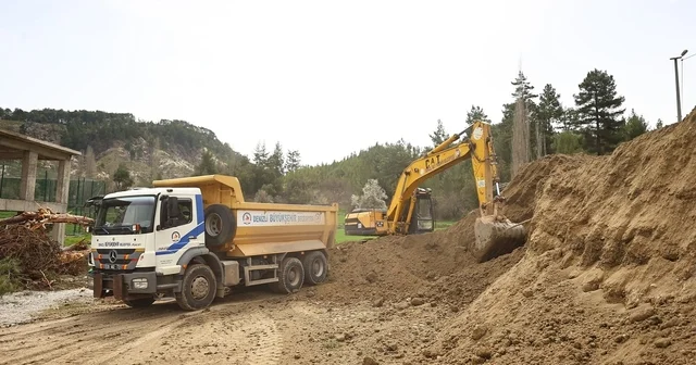 Çameli Elmalı yolu modern üst yapıya kavuşuyor Denizli Haberleri