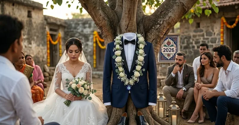 İnsanla değil ağaçla evleniyorlar: Tek suçları ise doğum günleri Sözcü Gazetesi