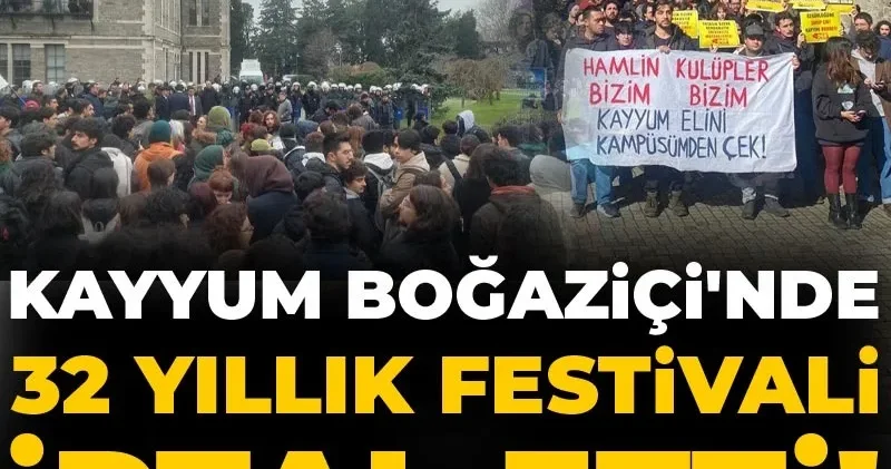 Boğaziçi kayyumu 32 yıllık festivali iptal etti!