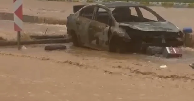 Sağanak yağış Mardin de hayatı olumsuz etkiledi Mardin Haberleri