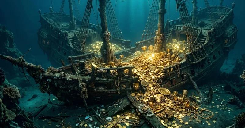 20 milyar dolarlık hazine için düğmeye basıldı: Altın dolu gemi için robotlar devrede Sözcü Gazetesi