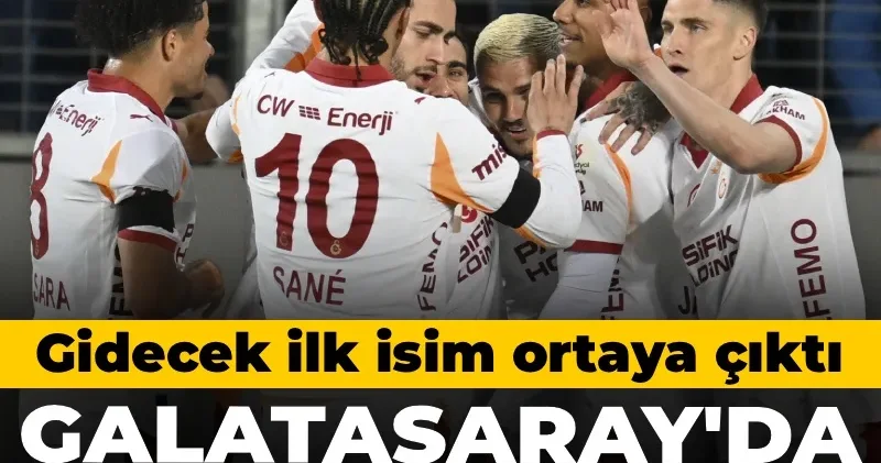 Galatasaray da yollar ayrılıyor: Gidecek ilk isim ortaya çıktı