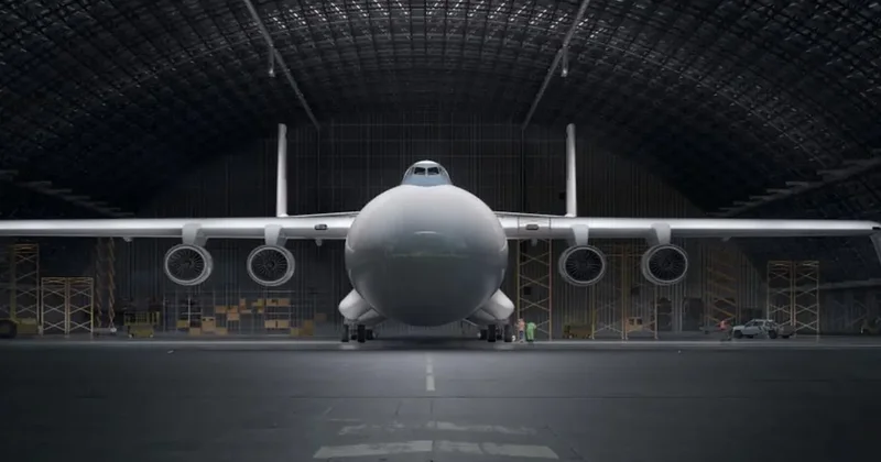 Dünyanın en büyük uçağı geliyor ama içine asla yolcu binmeyecek Sözcü Gazetesi