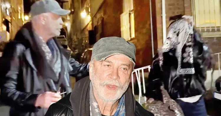 Arnavutköy de panik... Yüzünü sakladıkça dikkat çekiyorsun