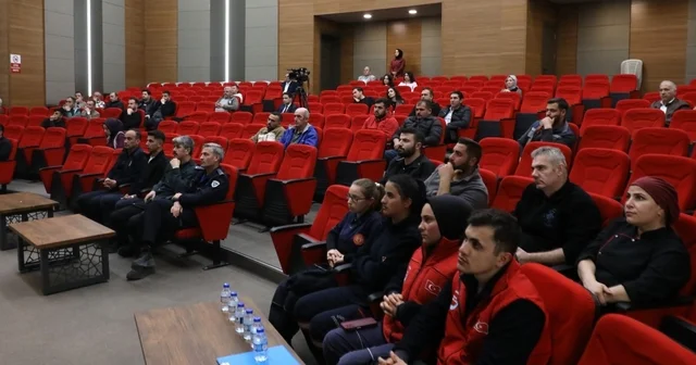 Melikgazi personeli yangınlara karşı bilgilendirildi Kayseri Haberleri