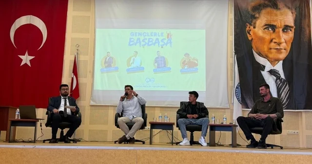 Altıntaş MYO da genç çiftçi fenomenler öğrencilerle buluştu Kütahya Haberleri