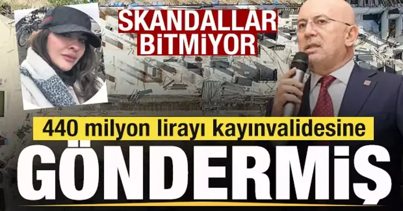 Yolsuzlukta yeni detay! 440 milyon lirayı kayınvalidesine göndermiş!!