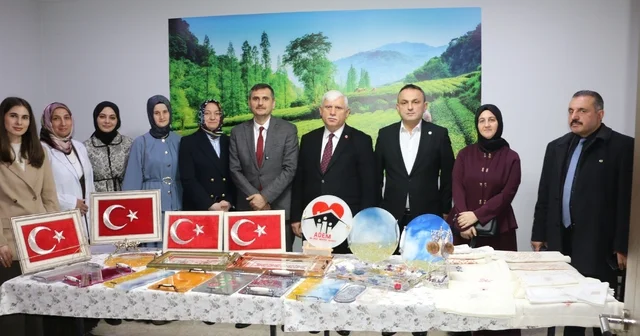 Of ta el sanatları öğrenen kursiyerlere sertifikaları verildi Trabzon Haberleri