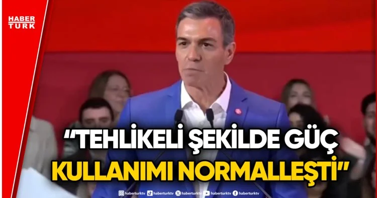 İspanya Başbakanı Sanchez den Trump Eleştirisi!