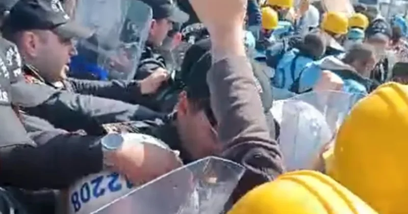 Hak arayan madencilere yaka paça gözaltı! Sözcü Gazetesi