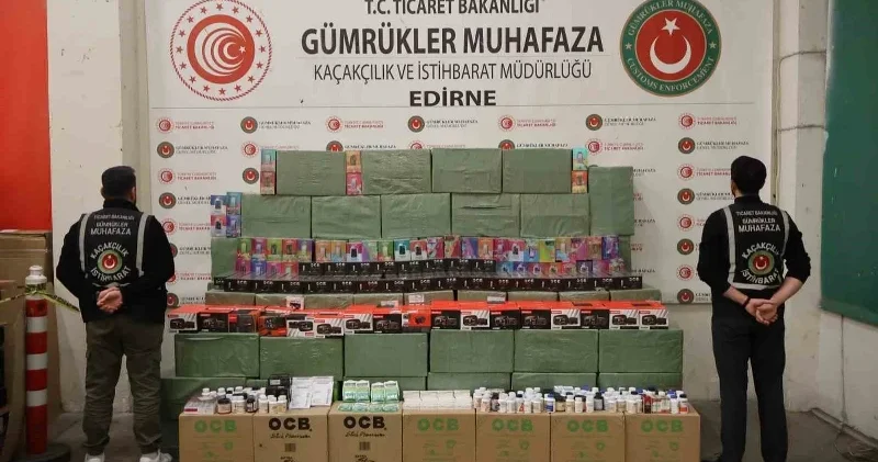 33,2 milyon liralık kaçak eşya gümrükte yakalandı Ekonomi Haberleri