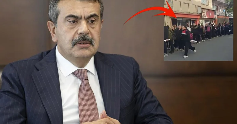 Okul saldırıları sonrası İzmir de çekildiği söylenen görüntü tartışma yarattı