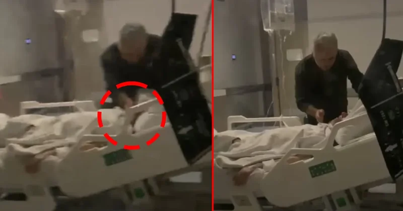 SON DAKİKA: Vicdanlar buz kesti! Hasta yatağındaki babasına öyle bir şey yaptı ki... Görenlerin kanı dondu!