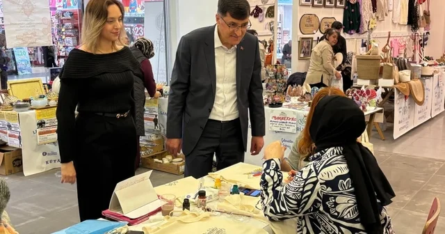 Kütahya da yöresel ürünler ve el sanatları tanıtıldı Kütahya Haberleri