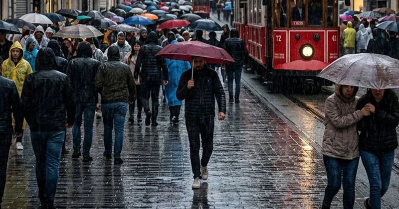 İstanbul da Yağışlı Hava Uyarısı