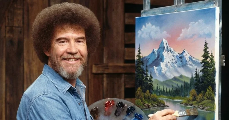 Televizyon ekranlarından milyonların kalbine dokundu: Doğa resimlerinin unutulmaz ismi Ressam Bob Ross un hikayesi