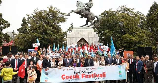 Türk Dünyası Çocuk Festivali Samsun da dolu dolu geçecek Samsun Haberleri