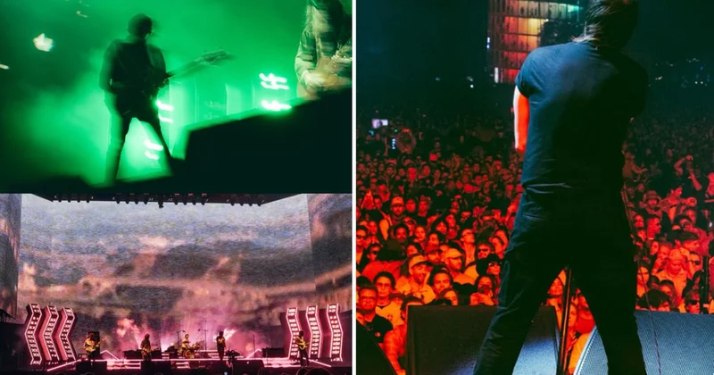 ABD li rock grubundan sahnede dev protesto