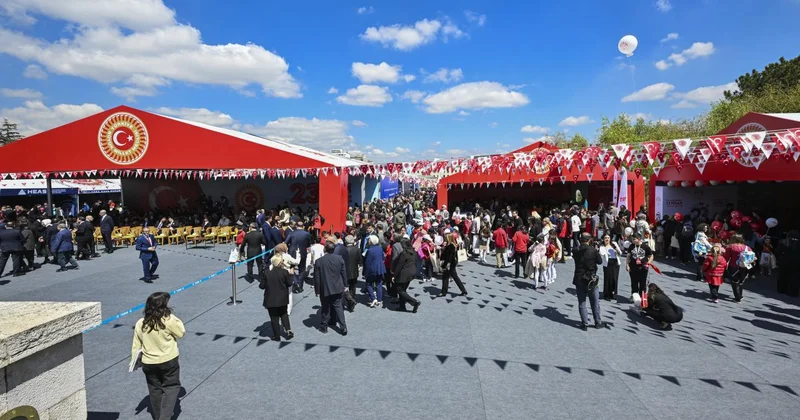 TBMM de Meclis Bahçesi Çocuk Bahçesi Etkinliği başladı