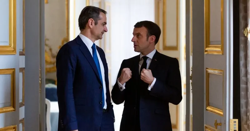 Fransa dan Yunanistan a savunma desteği! Türkiye ye karşı Doğu Akdeniz de tarafını seçti!