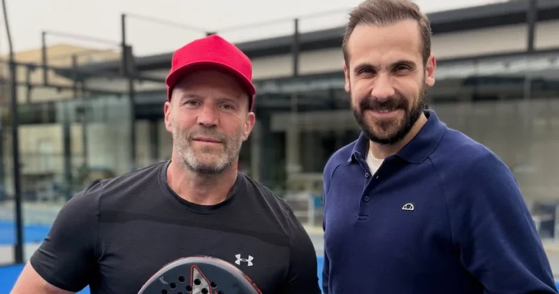 Ümit Erdim ile Jason Statham ile bir arada Magazin haberleri