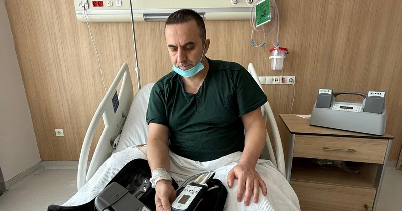 Kalbini 4 yıldır çantada taşıyor