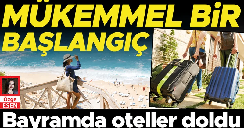 Bayramda oteller doldu